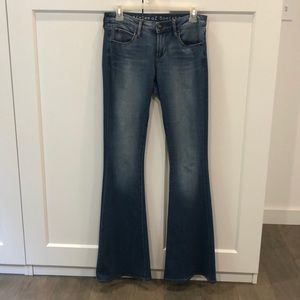 Articles of Society medium washed flare jeans